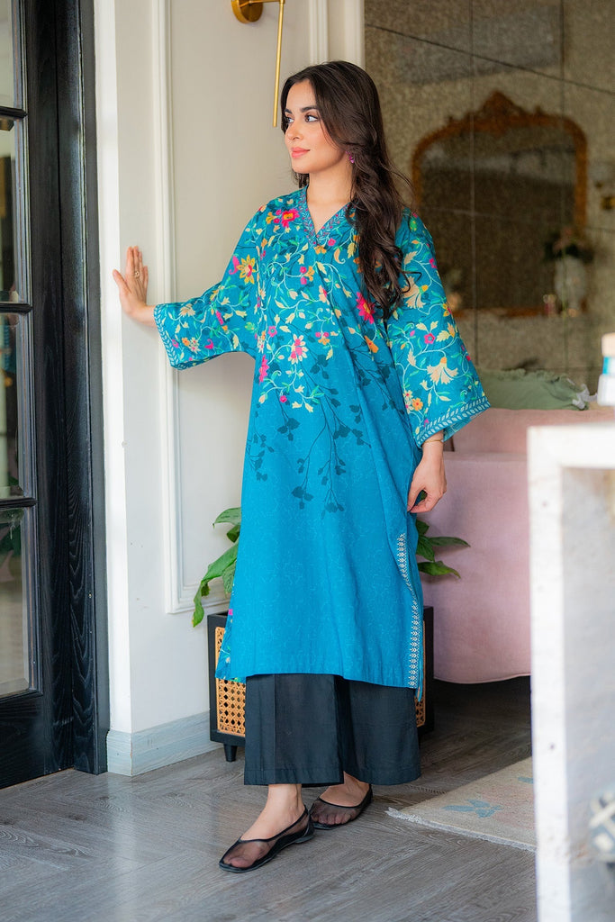 Sahar Selene Lawn 1Pc Shirt – Floral splash