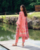 Roheenaz Garden Veal Printed Lawn – Berry Glint