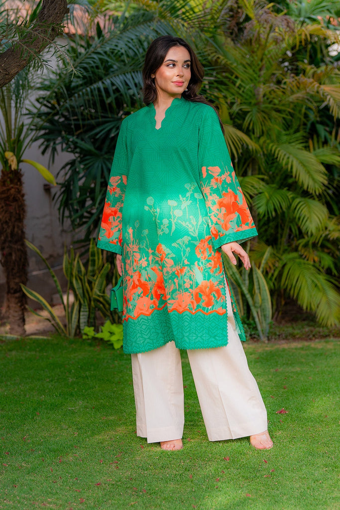 Sahar Selene Lawn 1Pc Shirt – Botanic Rouge