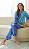 Sahar Selene Lawn 2pc – Violet Veil