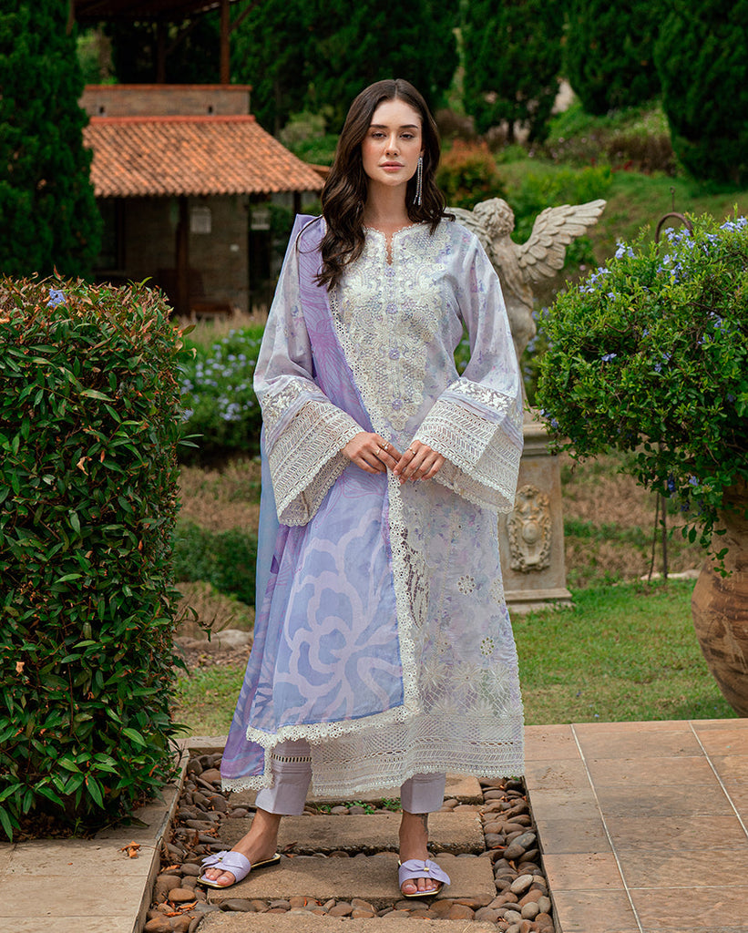 Roheenaz Summer Reverie Luxury Lawn – Florin