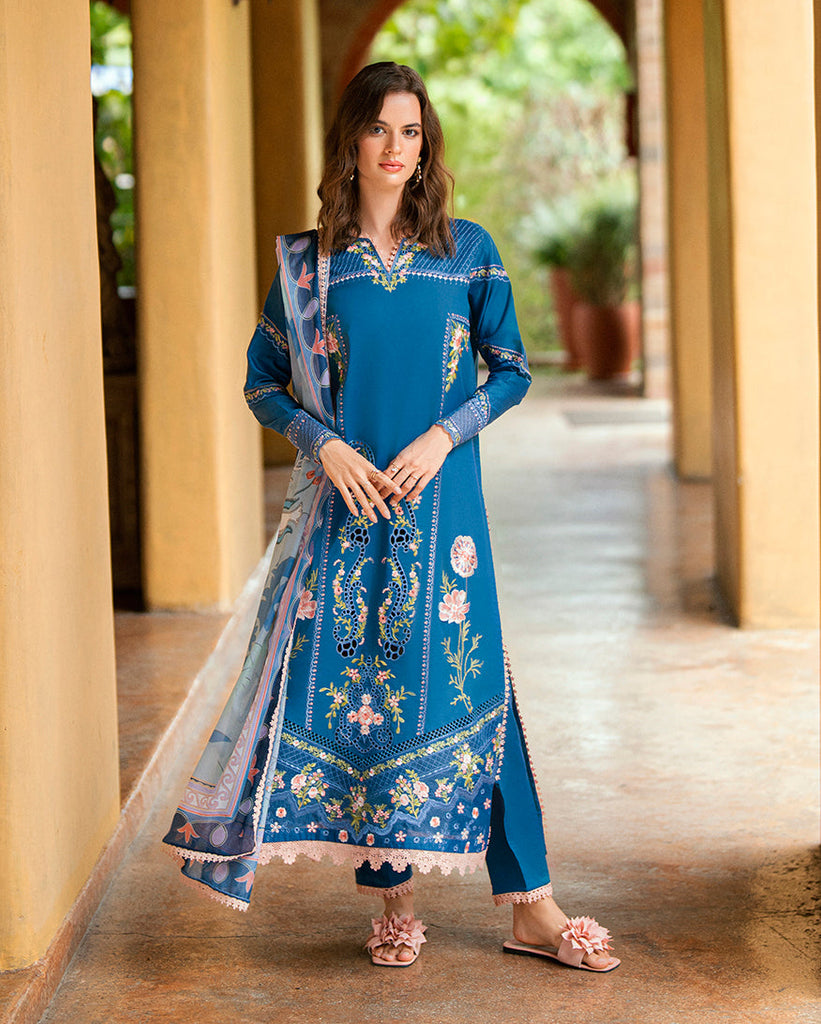 Roheenaz Summer Reverie Luxury Lawn – Isoria