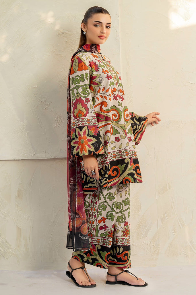 Jazmin Summer Basics – Digital Printed Lawn D-9199