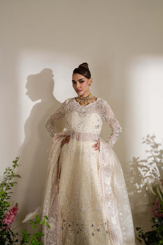 Zoya & Fatima Reem Festive Formals - 4PC Embroidered & Handwork Raw Silk – RAINA