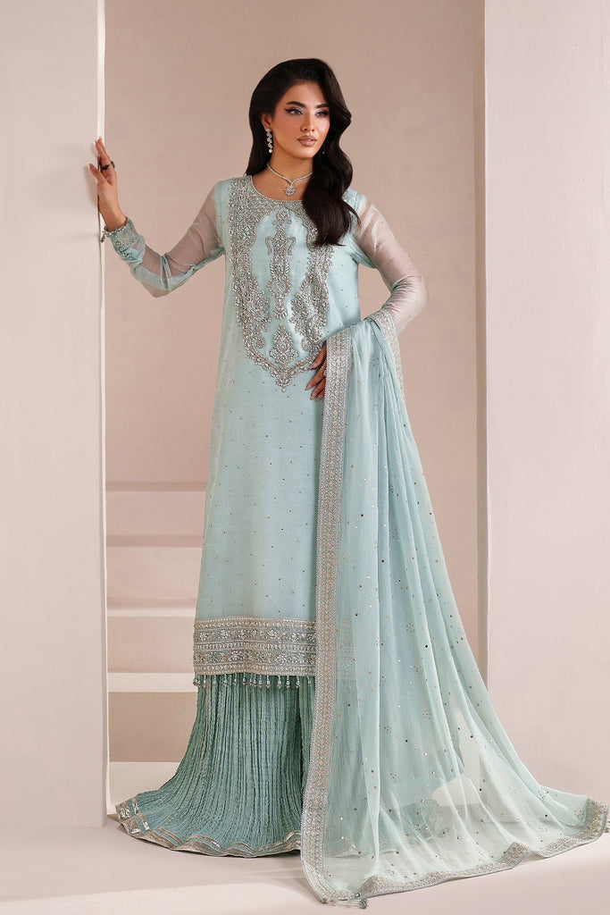 Alizeh Aymal Luxury Formals – 4063-Azure