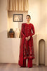 Maryam Hussain Luxury Lawn – Berry