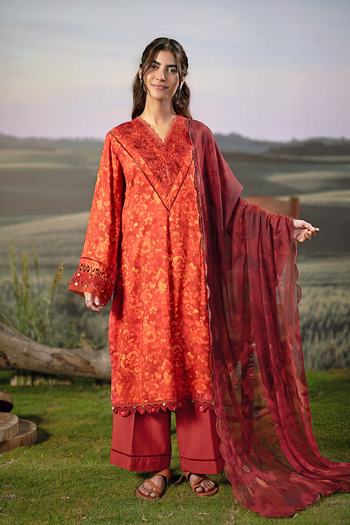 MARIA.B MBasics Arabic Lawn Suit – MB-10B