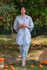 Sahar Print Muse Co-ords RTW – Blue Petal Drift