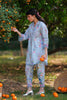 Sahar Print Muse Co-ords RTW – Blue Petal Drift