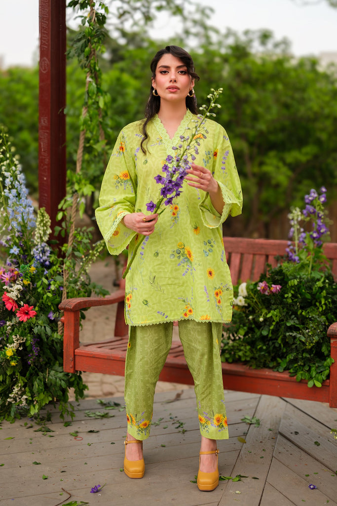 Sahar Print Muse Co-ords RTW – Lime Blossom