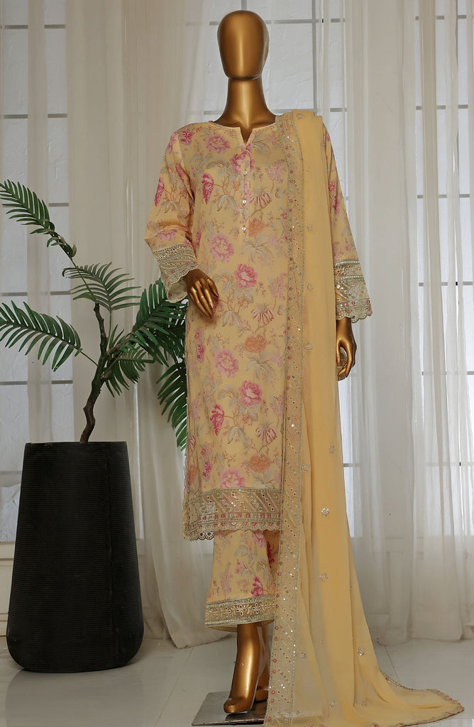 Sadabahar RTW/Stitched Malika Embroidered Lawn – D-03
