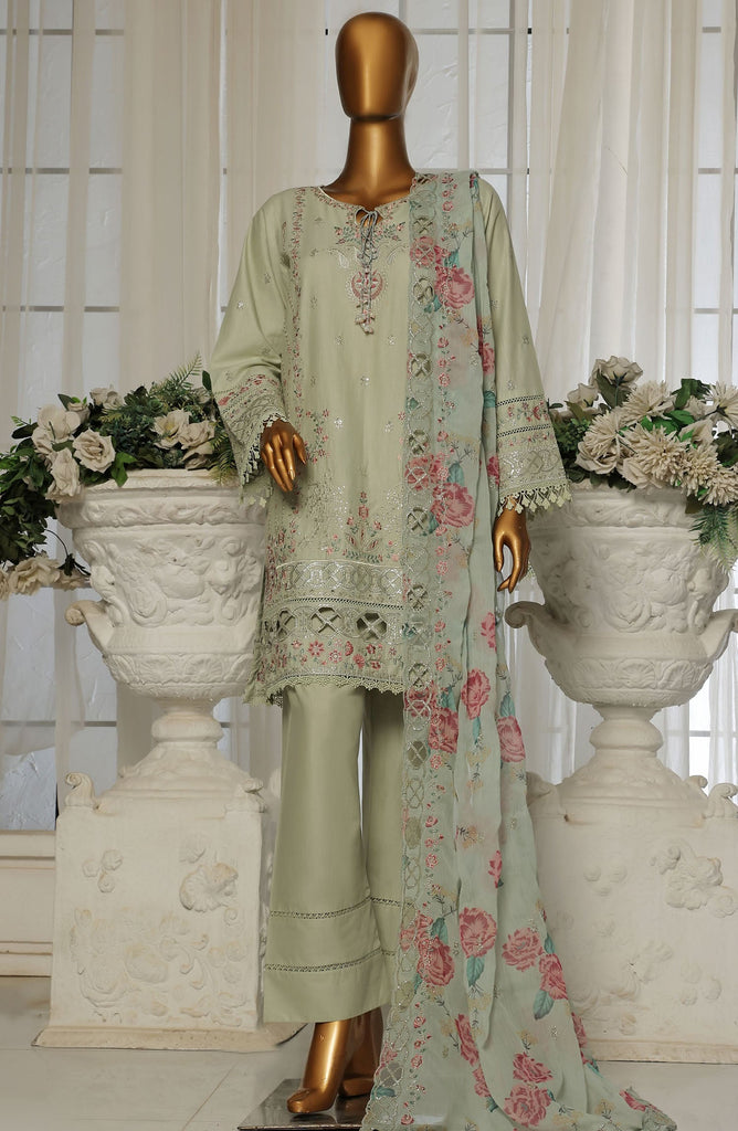 Sadabahar RTW/Stitched Embroidered Spring Lawn – D-05
