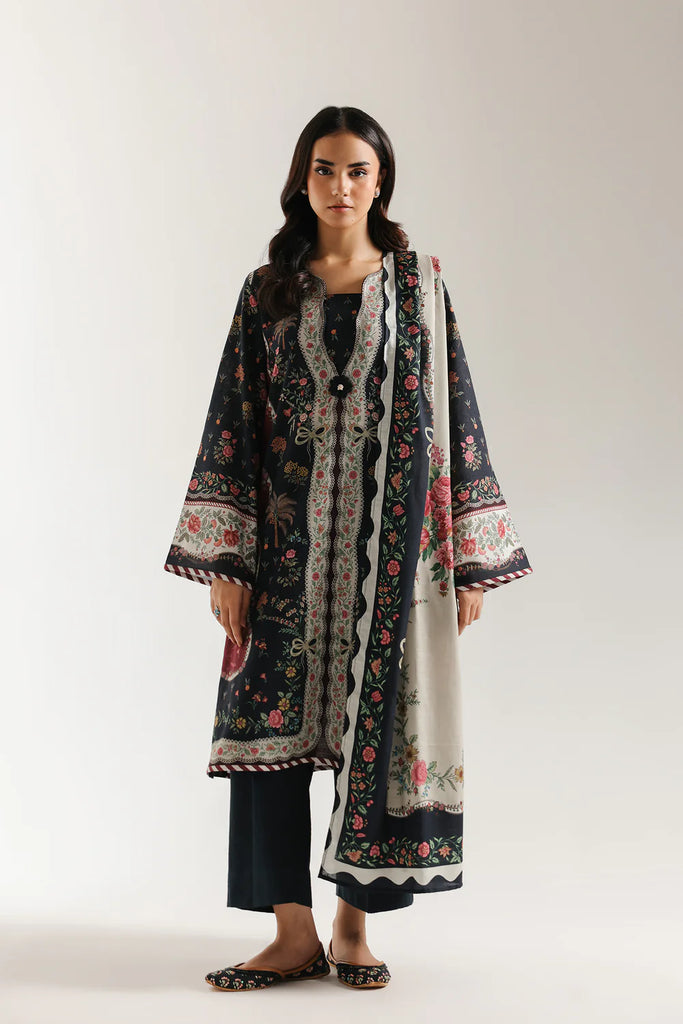 Ethnc 3pc PRINTED SUIT (E0775/202/902)