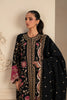 Ethnc 3pc EMBROIDERED SUIT JET-BLACK | E0784/203/902