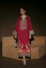 Ethnc EMBROIDERED KAFTAN CHERRY-RED | E1027/104/306
