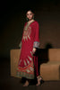 Ethnc EMBROIDERED KAFTAN CHERRY-RED | E1027/104/306