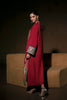 Ethnc EMBROIDERED KAFTAN CHERRY-RED | E1027/104/306