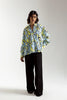Ethnc PRINTED TOP LIGHT AQUA | E2349/108/614
