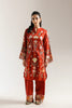 Ethnc EMBROIDERED SUIT CRIMSON-RED | E3517/103/307