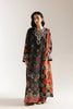 Ethnc Embroidered 2 pc SUIT–  JET BLACK | E4105/103/902