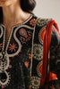 Ethnc Embroidered 2 pc SUIT–  JET BLACK | E4105/103/902