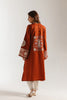 Ethnc Embroidered 2 pc SUIT–  RUST | E4156/103/205