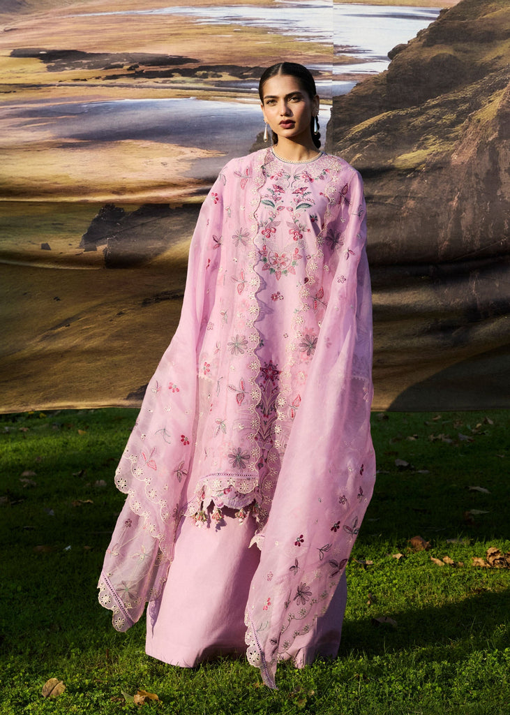 Hussain Rehar Zan Festive Luxury Lawn  – Elfa
