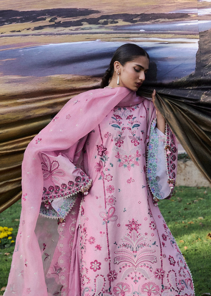 Hussain Rehar Zan Festive Luxury Lawn  – Elfa