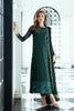 Azure Ensembles Luxury Eid Chiffon Formals – Emerald Whisper