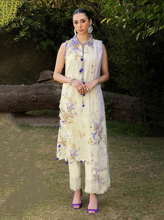 Gul Ahmed Flora Lawn – BM-62035