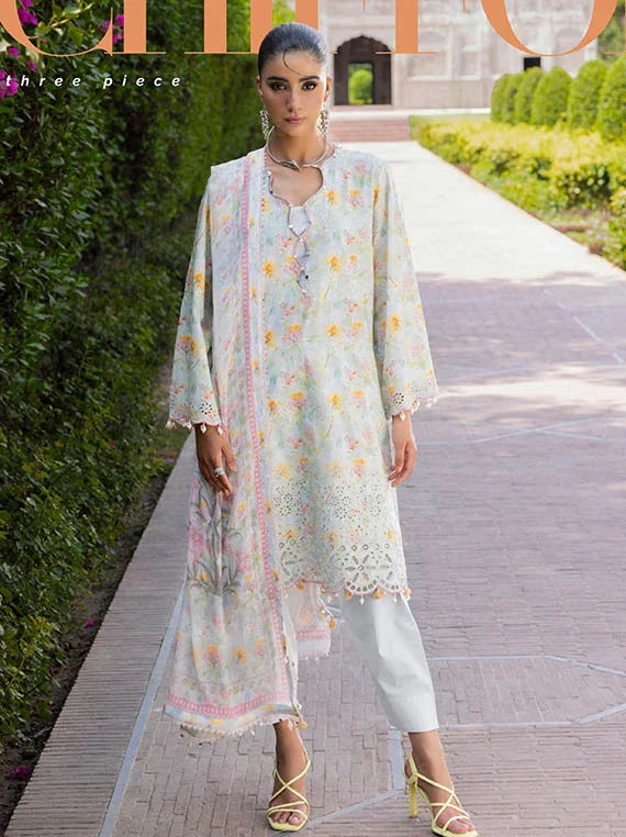 Gul Ahmed Flora Lawn – BM-62066