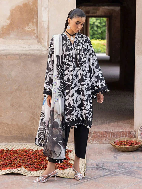 Gul Ahmed Flora Lawn – BM-62070