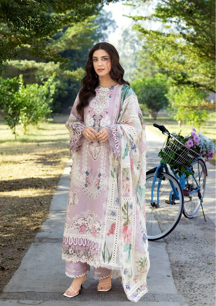 Elaf Luxury Lawn – ELY-1A MAISON PINK