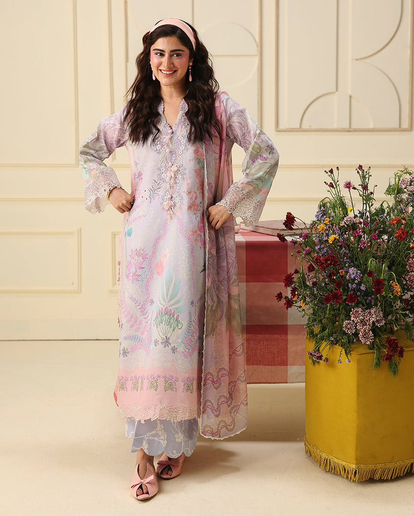 Mushq Hemline Soleil Prints Lawn – Flora Amour