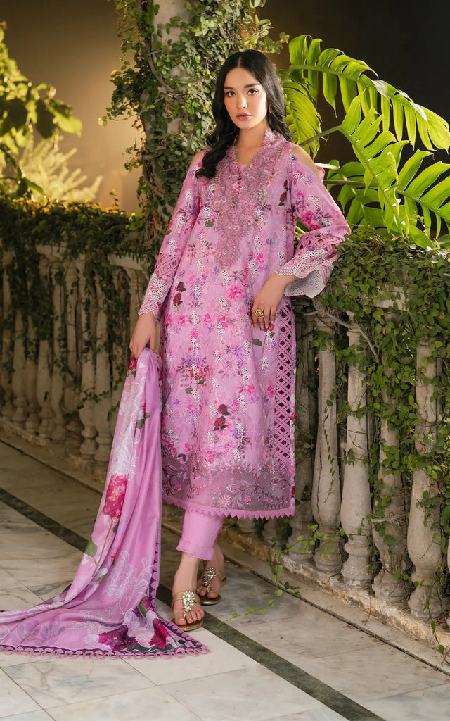 Asifa & Nabeel Gulkari Summer Lawn – Dawn Petals (GKL-10)