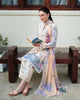 Roheenaz Whispered Florals Lawn – Gentle Breeze