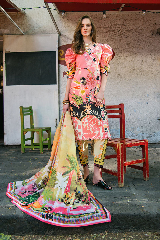 Mushq La Dolce Hemline Lawn Prints Vol-2 – Spring Avenue