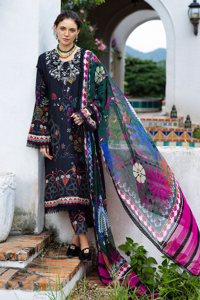Mushq Mirasol Printed Cambric – Medi Noche
