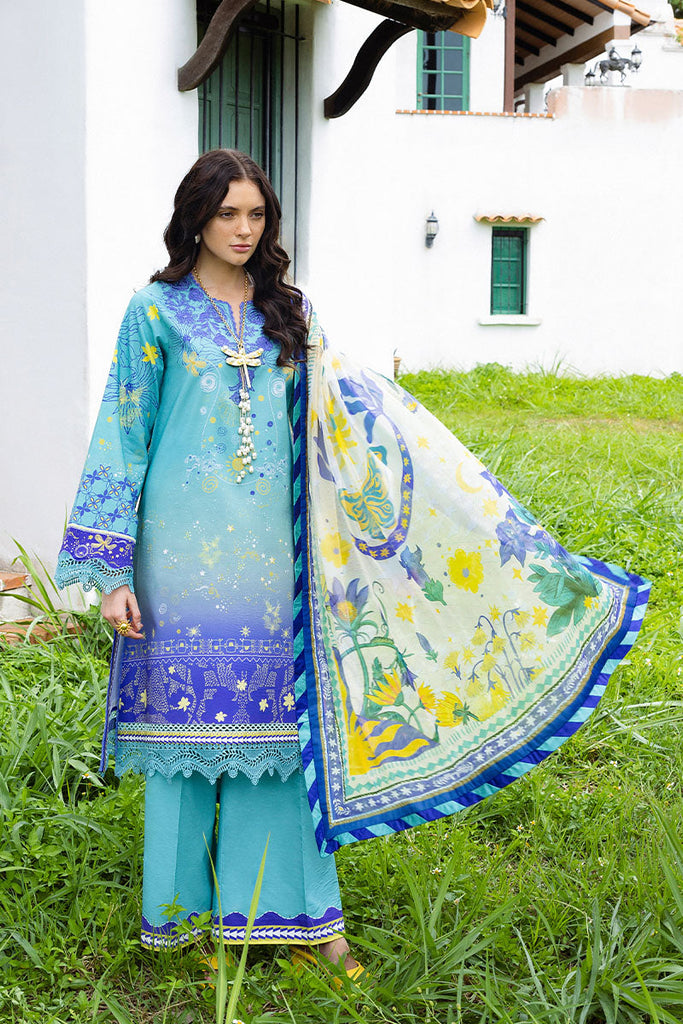 Mushq Mirasol Printed Cambric – Mar Azul