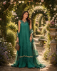 Saadia Asad Noor Eid Printskhas Lawn – D2 – Peacock Green