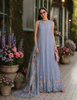 Saadia Asad Noor Eid Printskhas Lawn – D1 –  Frozen Mist