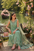 Saadia Asad Noor Eid Printskhas Lawn – D9 –  Aqua Minté