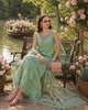Saadia Asad Noor Eid Printskhas Lawn – D9 –  Aqua Minté