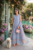 Saadia Asad Noor Eid Printskhas Lawn – D1 –  Frozen Mist