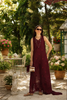 Saadia Asad Noor Eid Printskhas Lawn – D10 – Burgundy