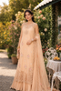 Saadia Asad Noor Eid Printskhas Lawn – D13 –  Blush Peach