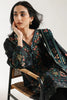 Ethnc 3pc Embroidered SUITJET-BLACK | E0747/203/902