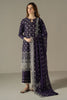 Cross Stitch Chikankari Lawn – Indigo Royal