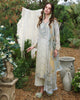 Mushq Hemline Secret Garden Lawn – Ivory Botanica