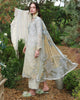 Mushq Hemline Secret Garden Lawn – Ivory Botanica